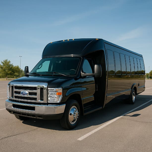 Bus Rental Company Huntington Beach 18 Passenger Minibus