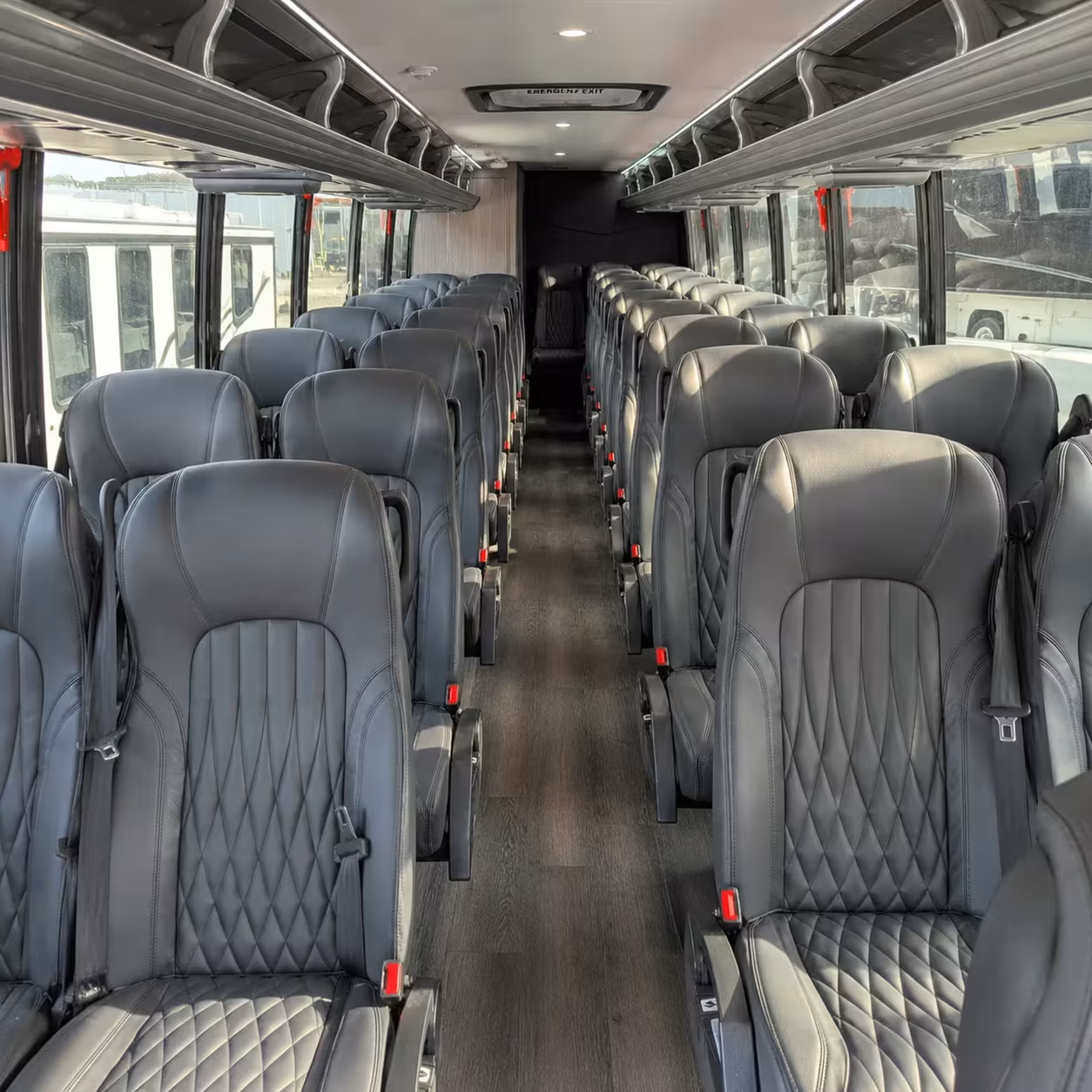 35 passenger minibus inside