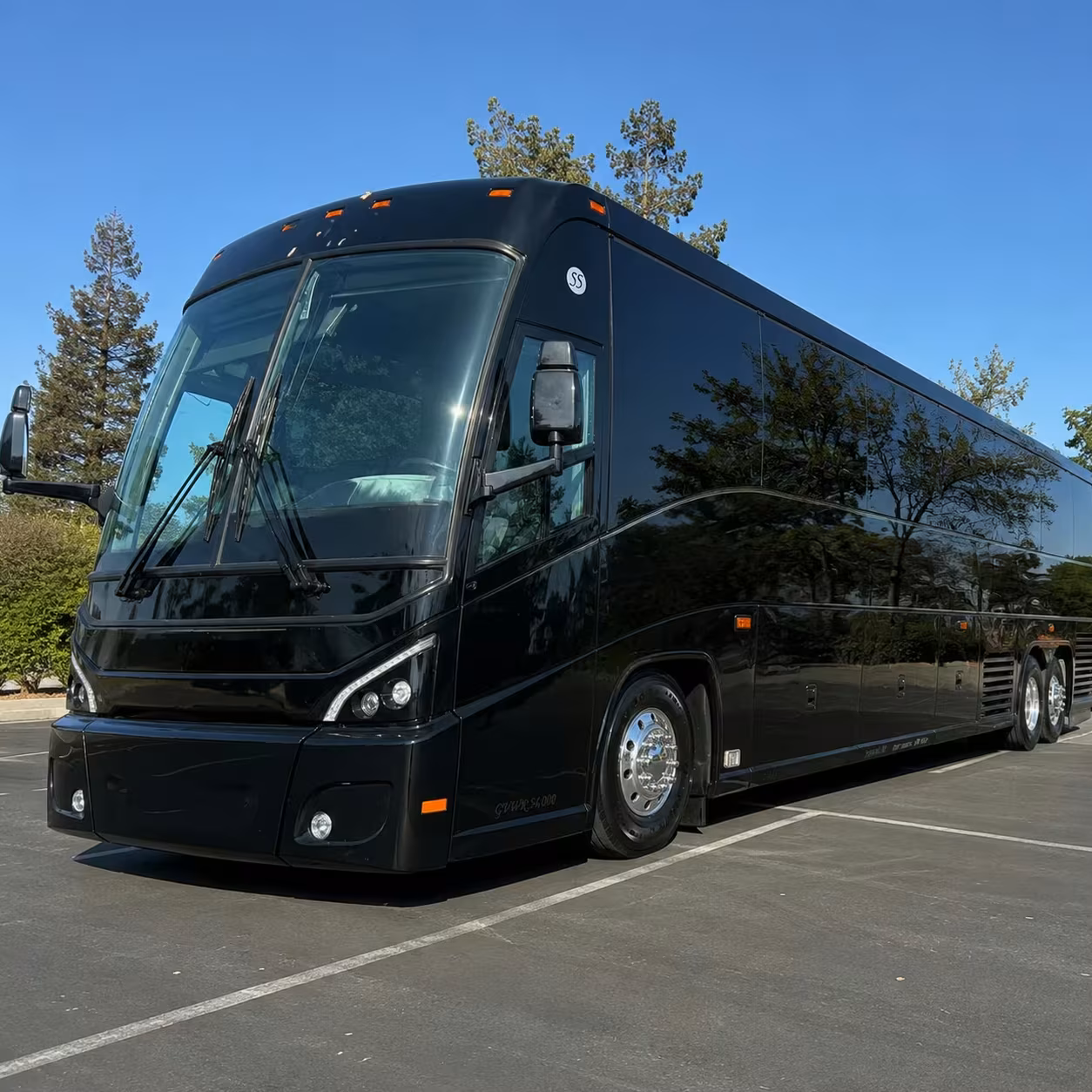 huntington beach bus rentals to sna lax and long beach airport