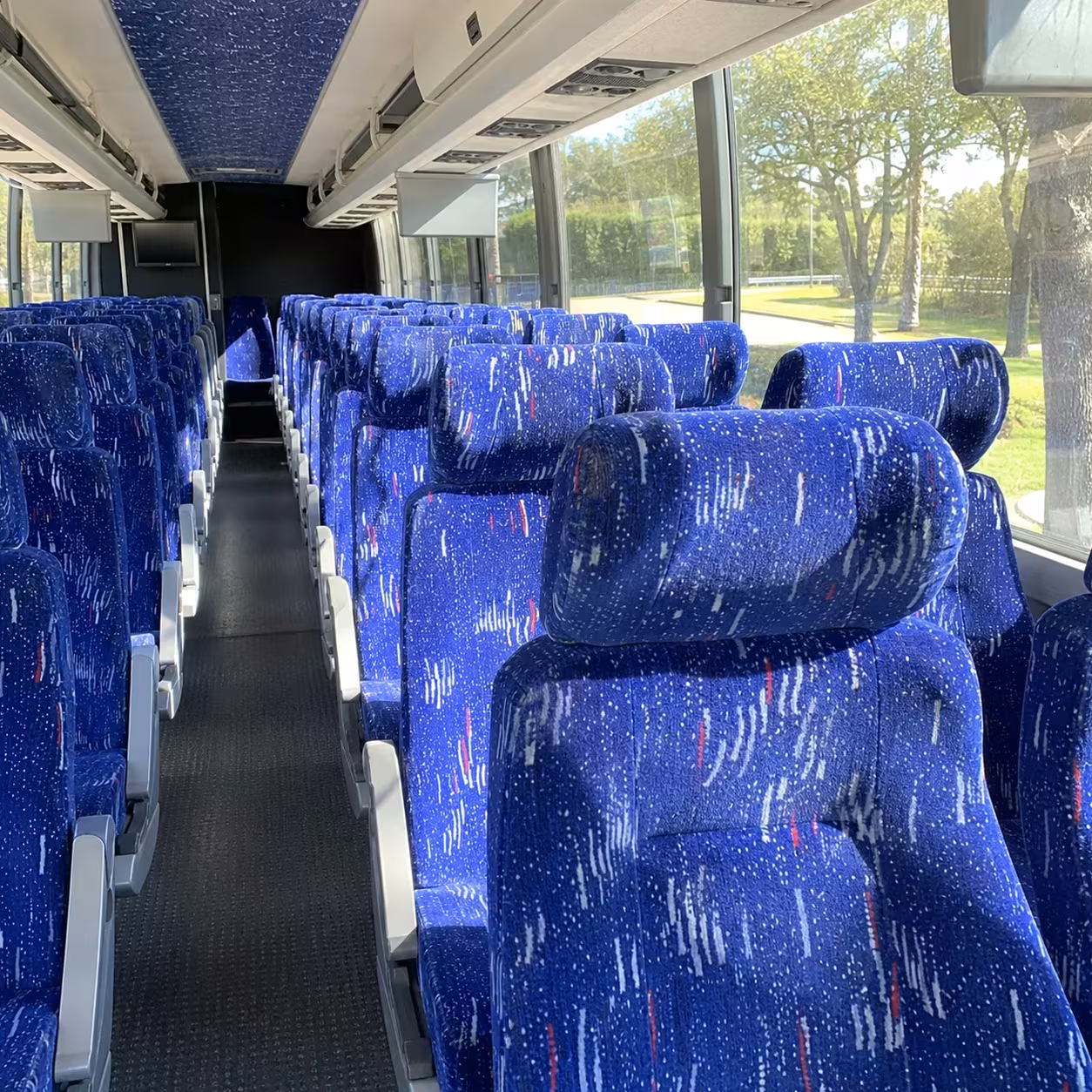 huntington beach charter bus rentals to sna lax and long beach