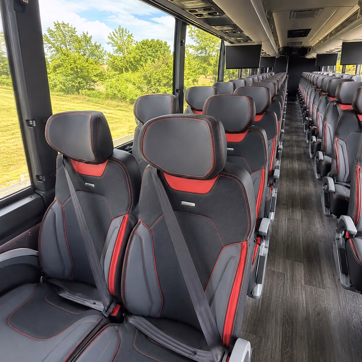 prom charter bus rentals in huntington beach for any group size