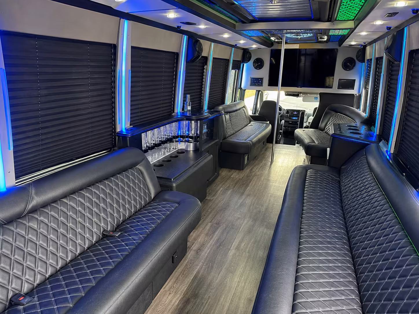 prom party buses and minibus rentals in huntington beach